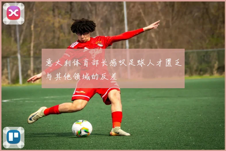 意大利体育部长感叹足球人才匮乏与其他领域的反差